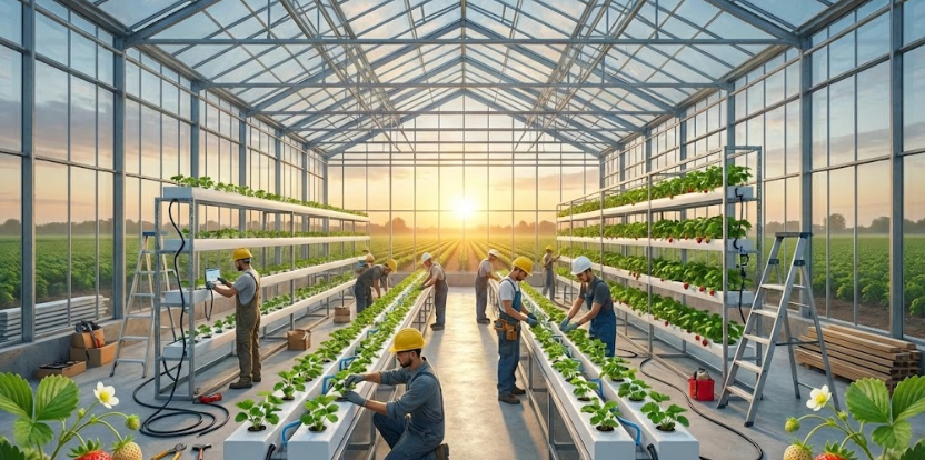 ساخت توت فرنگی